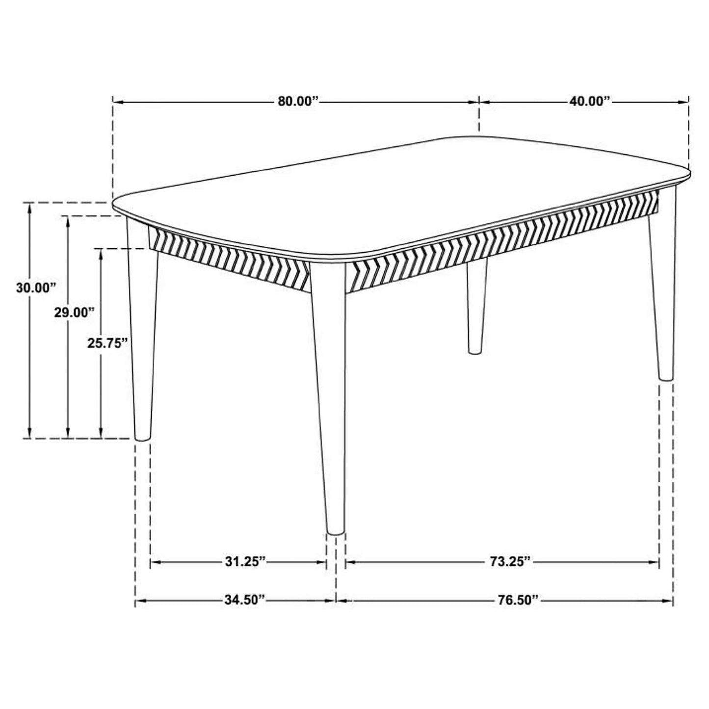 Partridge Wooden Dining Table Natural Sheesham