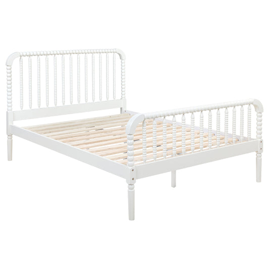 Jones Wood Full Open Frame Bed White