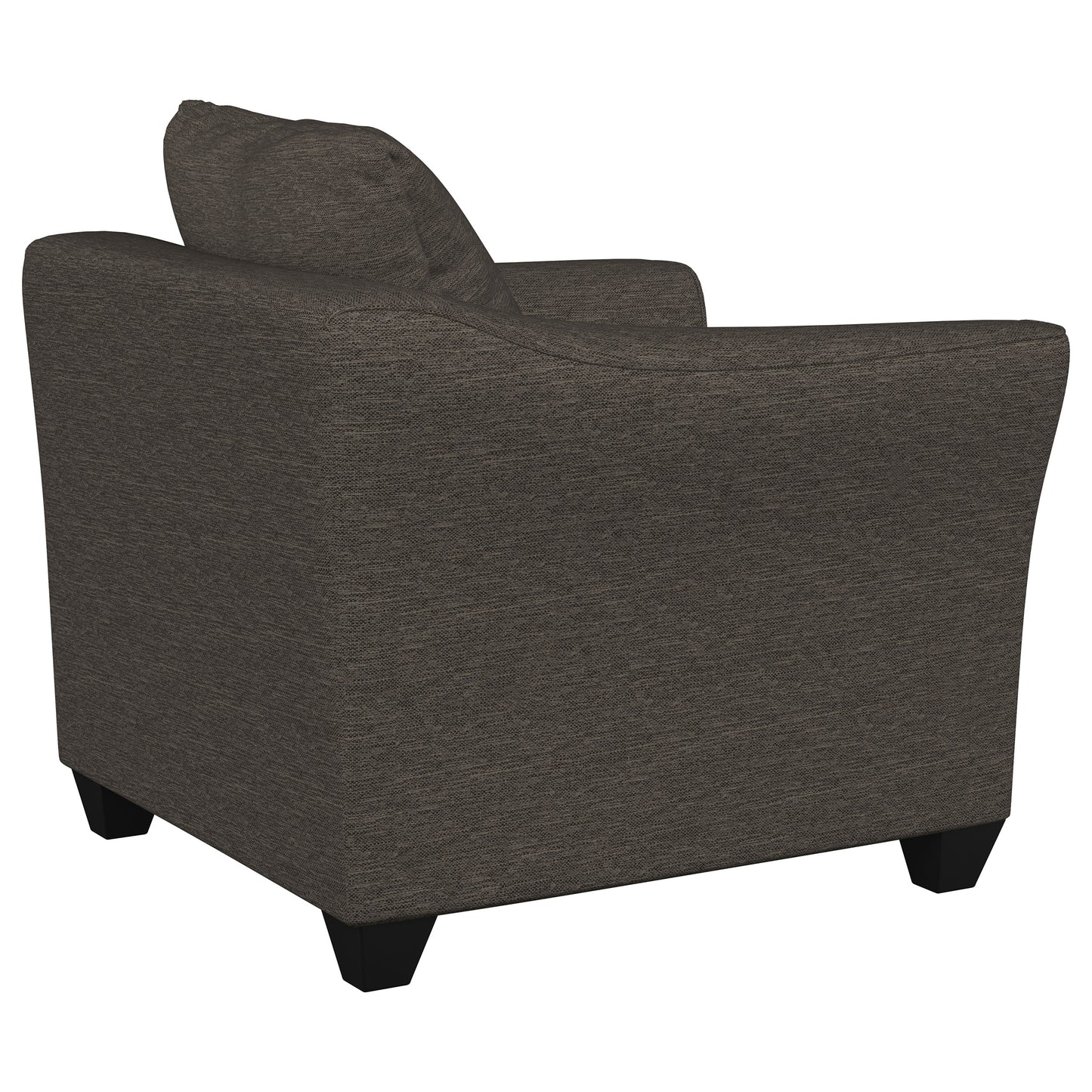 Salizar 3-piece Upholstered Flared Arm Sofa Set Grey
