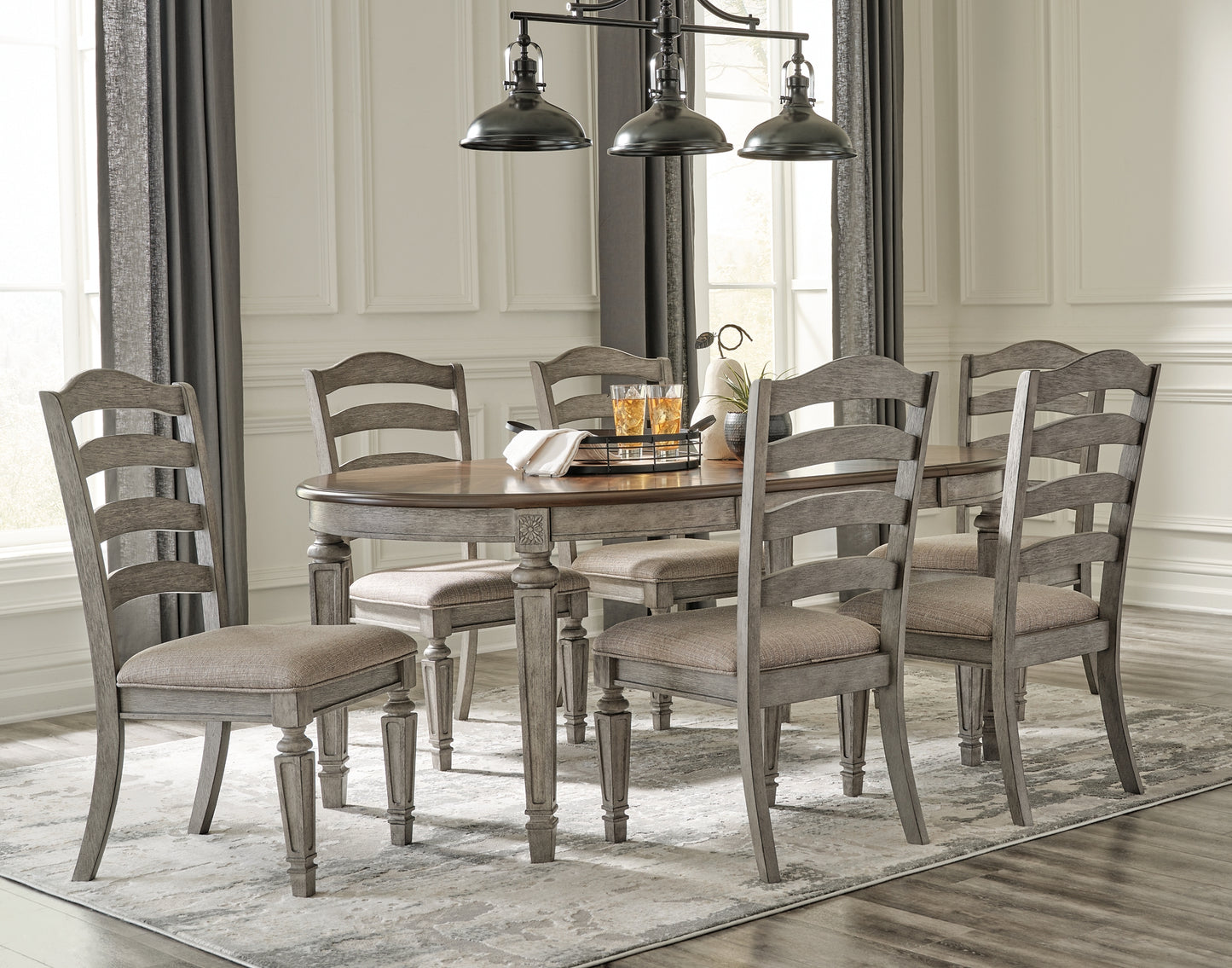 Lodenbay Dining Table and 6 Chairs