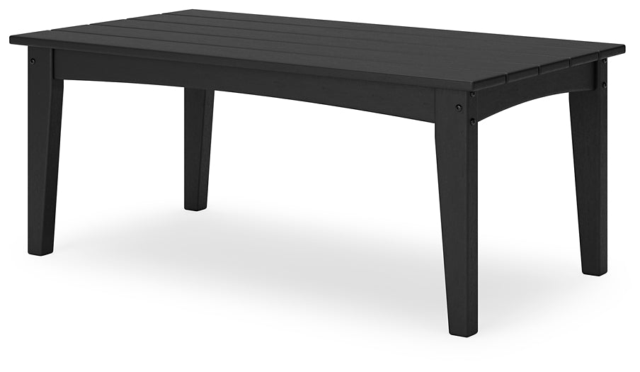 Hyland wave Rectangular Cocktail Table