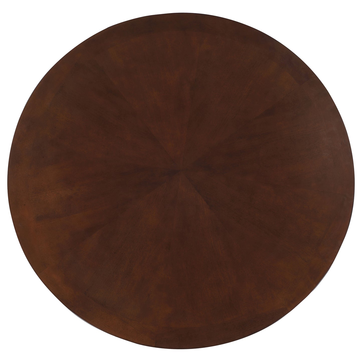 Marietta Round Wooden Game Table Tobacco