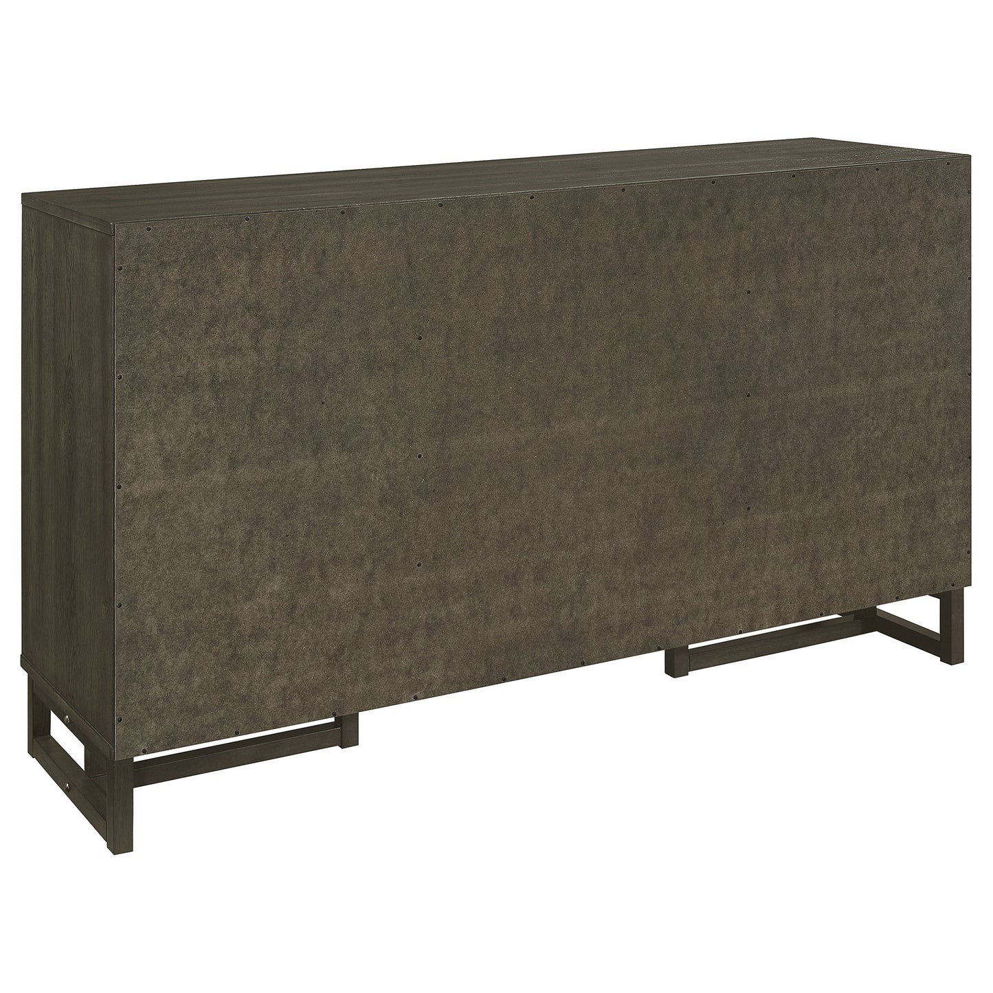 Kelly 3-drawer Storage Dining Sideboard Server Dark Grey