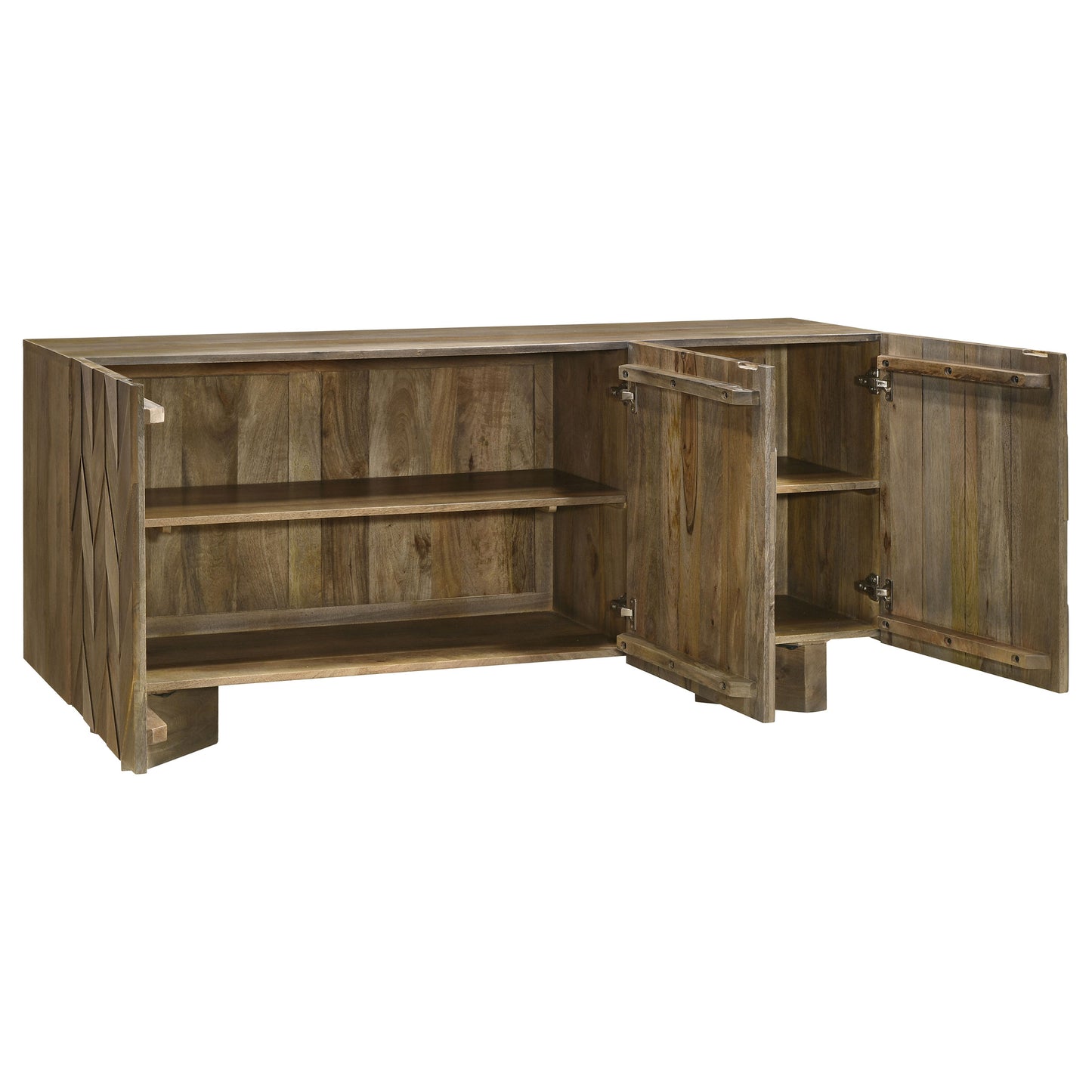 Tyler 3-door Dining Sideboard Server Mango Brown