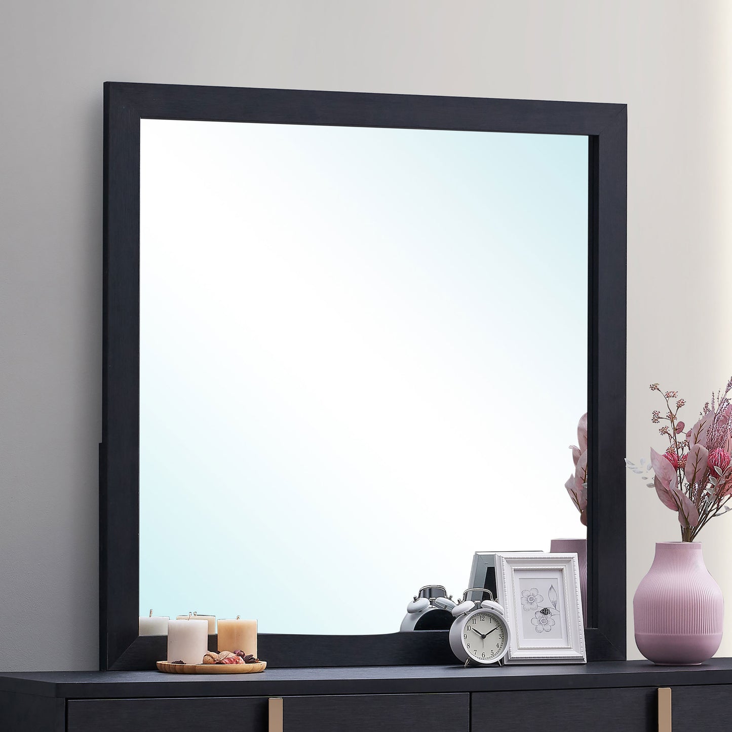 Marceline Dresser Mirror Black