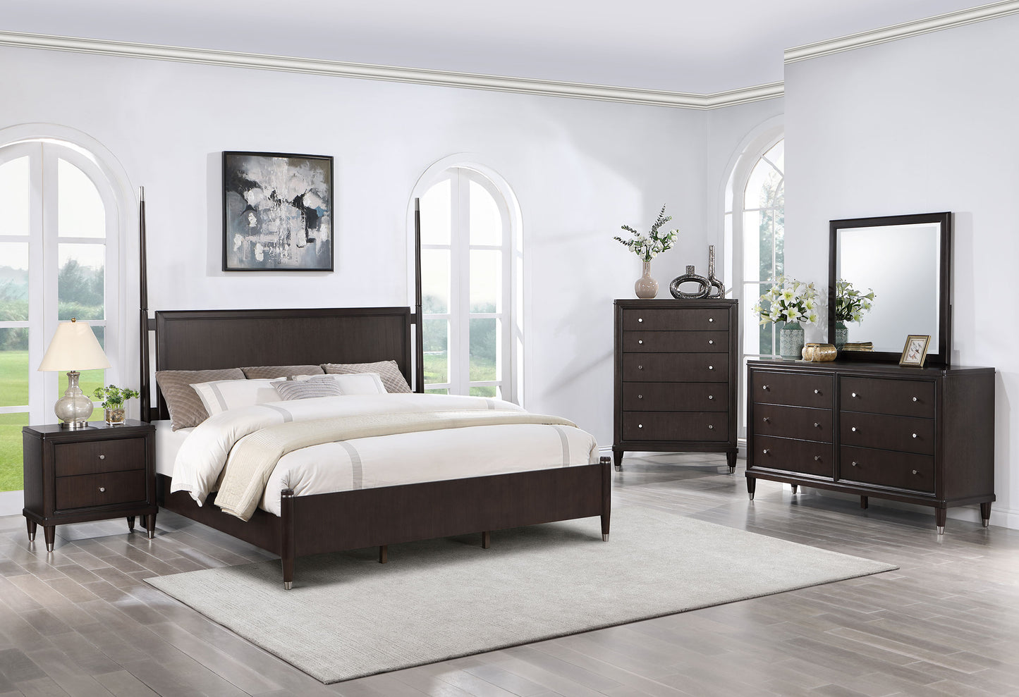 Emberlyn 5-drawer Bedroom Chest Brown