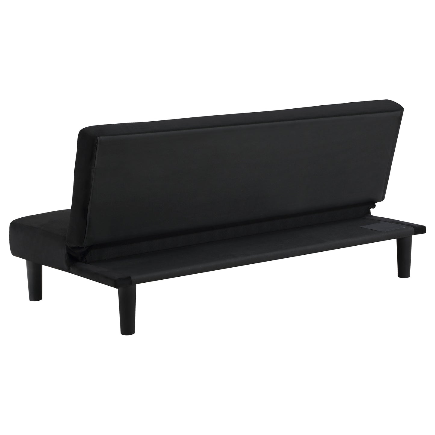 Stanford Multipurpose Upholstered Tufted Convertible Sofa Bed Black