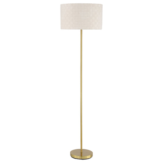 Ramiro Drum Shade Floor Lamp Gold