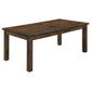 Coleman 5-piece Rectangular Dining Set Rustic Golden Brown