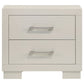 Jessica 6-piece Eastern King LED Bedroom Set Snow White