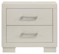 Jessica 6-piece Queen LED Bedroom Set Snow White