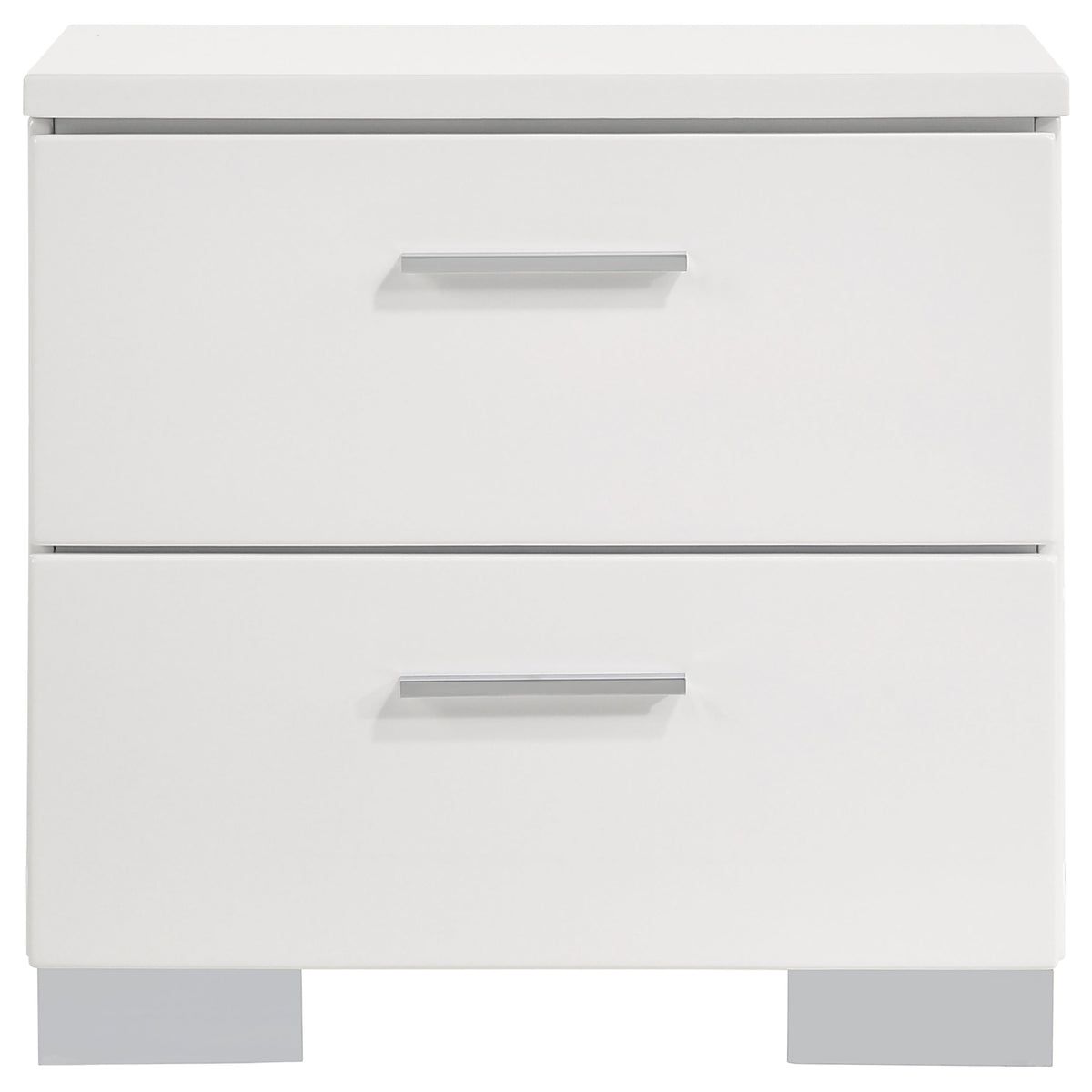 Felicity 6-piece Queen Bedroom Set White High Gloss