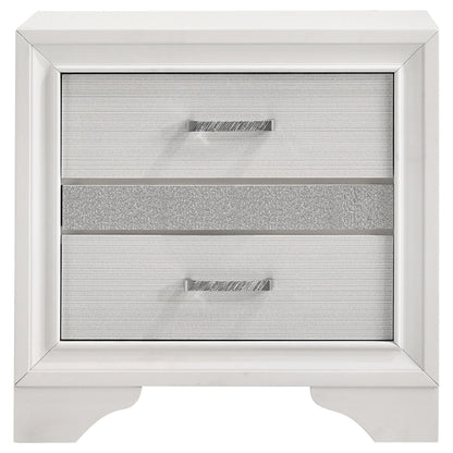 Miranda 4-piece California King Bedroom Set White
