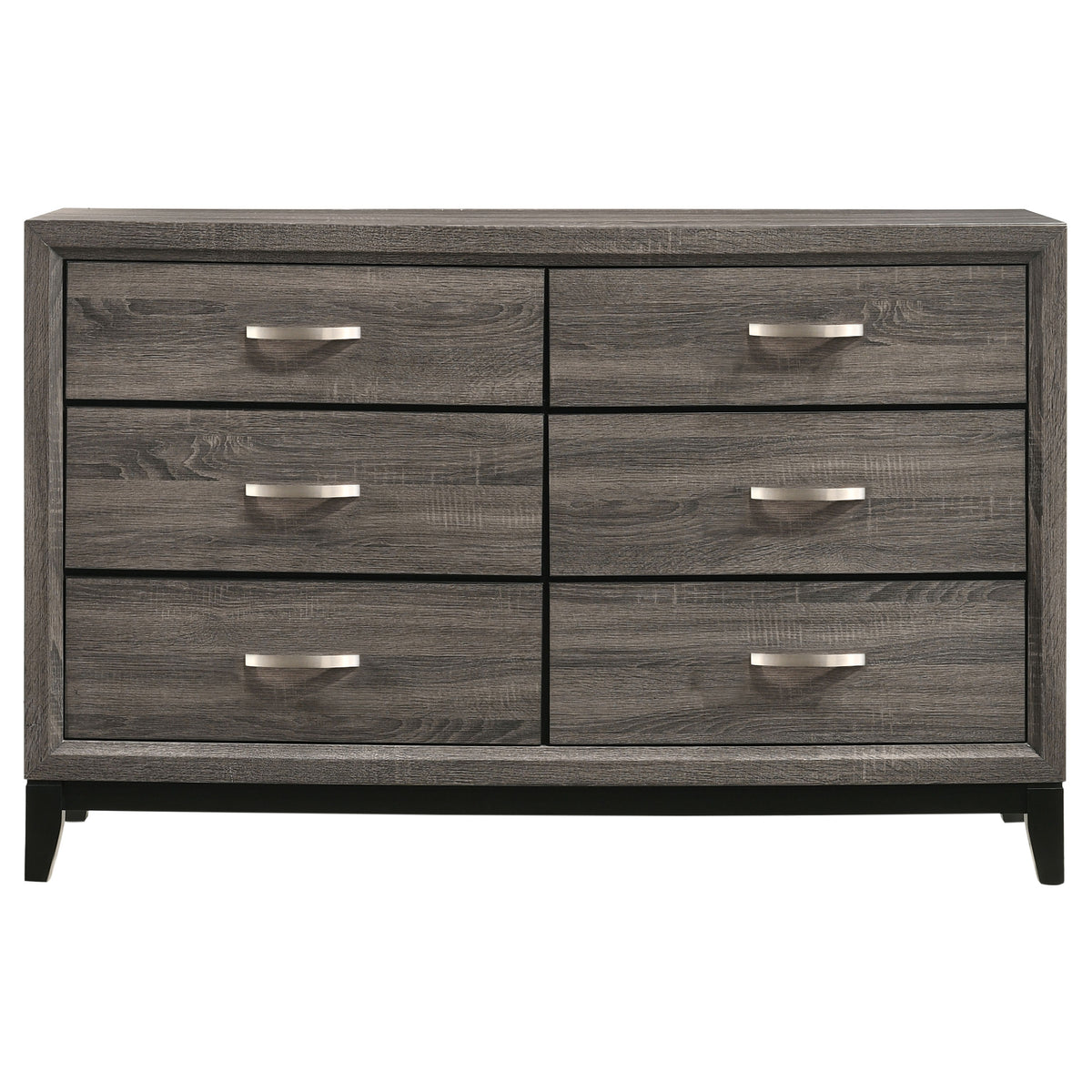 Watson Five-piece California King Bedroom Set Grey Oak