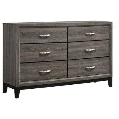 Watson Five-piece California King Bedroom Set Grey Oak