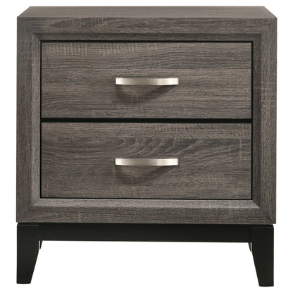 Watson Five-piece Twin Bedroom Set Grey Oak