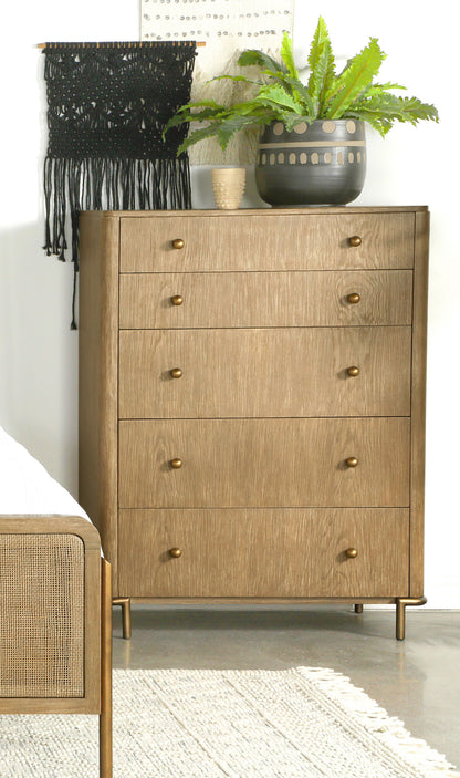 Arini 6-drawer Bedroom Chest Sand Wash