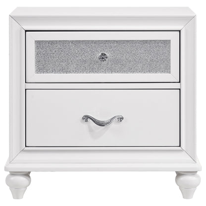 Barzini 4-piece Queen Bedroom Set White