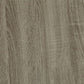 Birdie Square Engineered Wood End Table Sonoma Grey