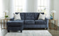 Amity Bay Sofa Chaise, Chair, and Ottoman