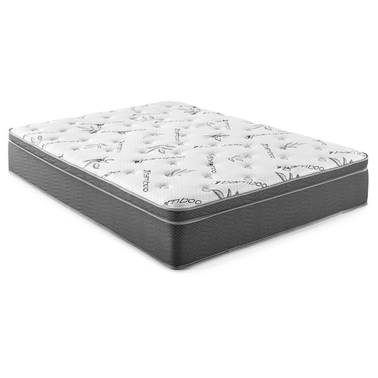 Sommet 13" California King Bamboo Euro Top Hybrid Mattress