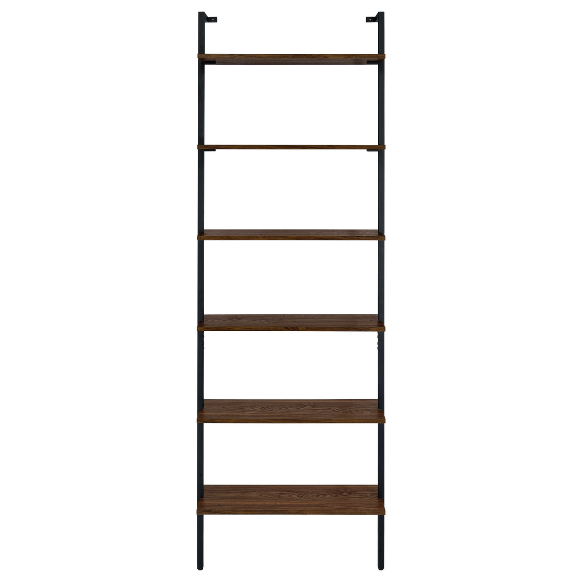 Owens 96-inch 6-shelf Wall Bookshelf Walnut