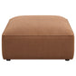 Jennifer 6-piece Upholstered Modular Sectional Terracotta