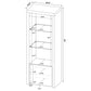 Jude 3-piece 71-inch TV Entertainment Center White High Gloss