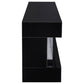 Vallerie 71-inch BT Speaker TV Stand Fireplace Console Black