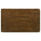 Almonte 59-inch Rectangular Wood Dining Table Dark Brown