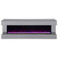 Vallerie 71-inch BT Speaker TV Stand Fireplace Console Grey
