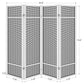 Pearce 4-panel Bamboo Room Divider Folding Screen Natural
