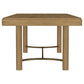 Arini 104-inch Extension Leaf Dining Table Sand Wash