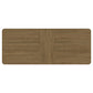 Arini 104-inch Extension Leaf Dining Table Sand Wash