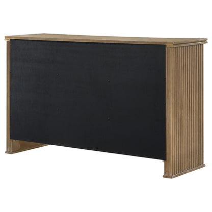 Adina 3-door 59-inch Sideboard Server Distressed Light Brown
