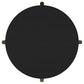 Arini 2-piece Round Coffee and End Table Set Black