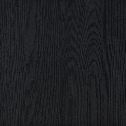 Devar Square Engineered Laminate End Side Table Black