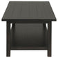 Payne 2-piece Coffee and End Table Set Distressed Java
