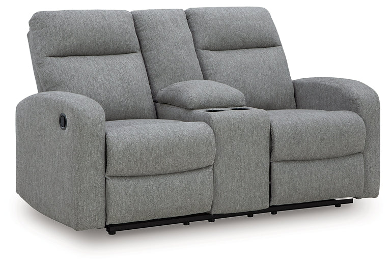 Gauntlet DBL Rec Loveseat w/Console
