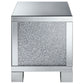 Gillian 2-piece Mirrored Coffee and End Table Set Silver