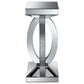 Amalia 3-piece Mirrored Coffee and End Table Set Silver