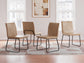 Pharwynn Dining Table and 4 Chairs