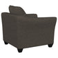 Salizar 3-piece Upholstered Flared Arm Sofa Set Grey