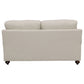 Glenn 2-piece Upholstered Sofa Set Light Grey and Blue