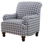Glenn 3-piece Upholstered Sofa Set Light Grey and Blue