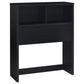 Westpark 3-piece Twin Bedroom Set Bookcase Headboard Black