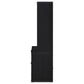 Westpark 3-piece Twin Bedroom Set Bookcase Headboard Black