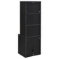 Westpark 3-piece Twin Bedroom Set Bookcase Headboard Black