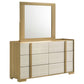 Hyland 6-drawer Dresser with Mirror Natural