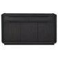 Leandro 2-drawer Dining Sideboard Server Burnished Black